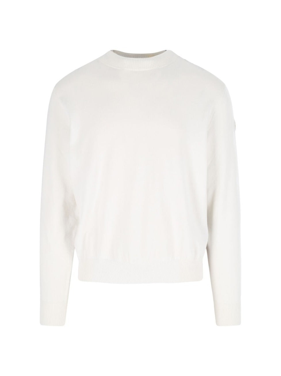Nigo Logo Crew Neck Sweatshirt, In White Cotton