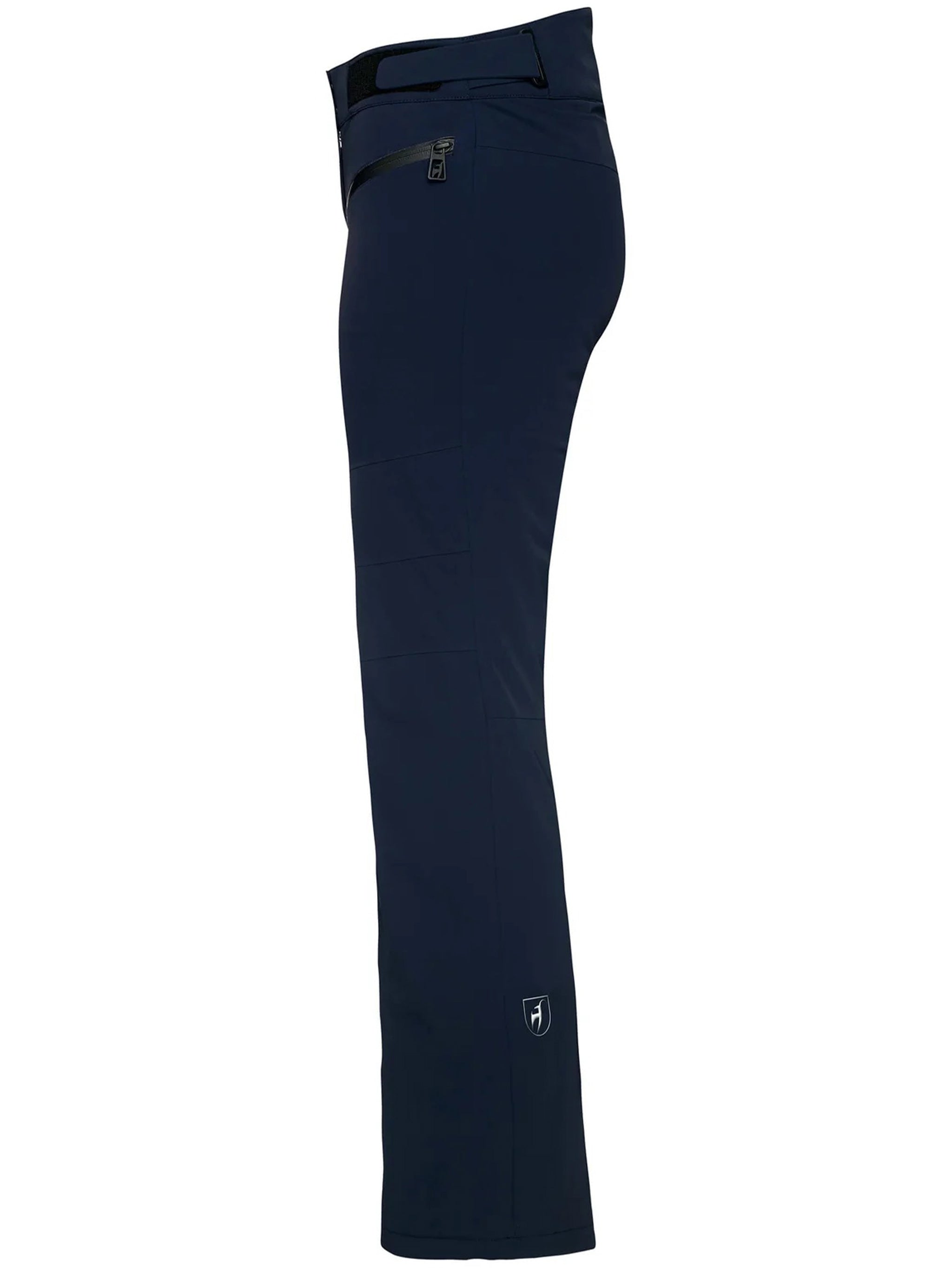 Blue Amis Fitted Flared Ski Pants