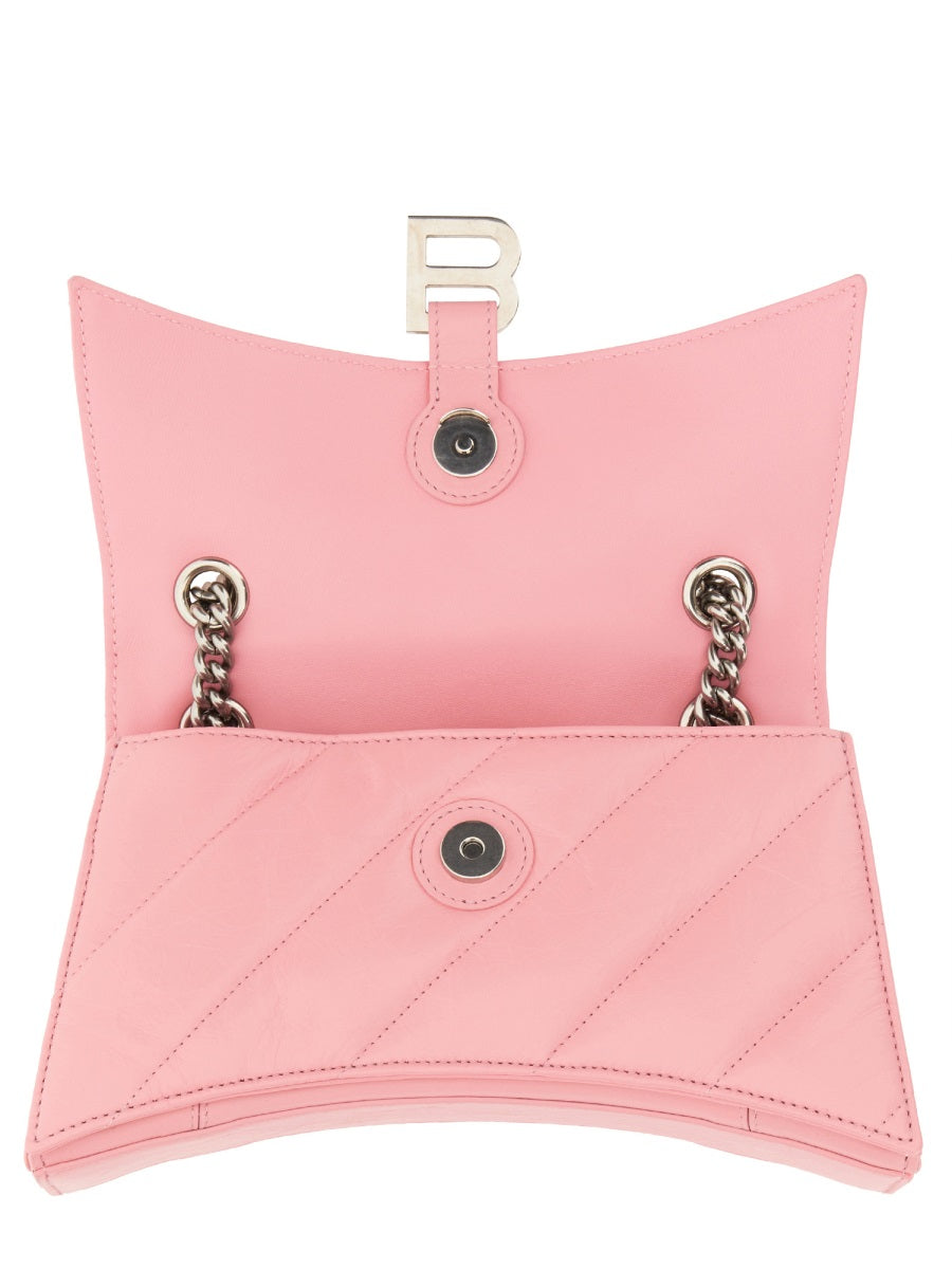 Quilted Crushed Calf Small Shoulder Bag