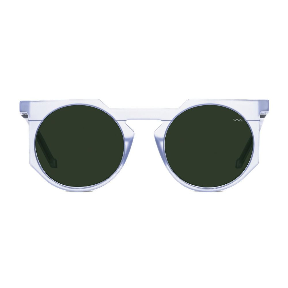 Wl0026 White Label Sculpted Round Bio-Acetate Sunglasses