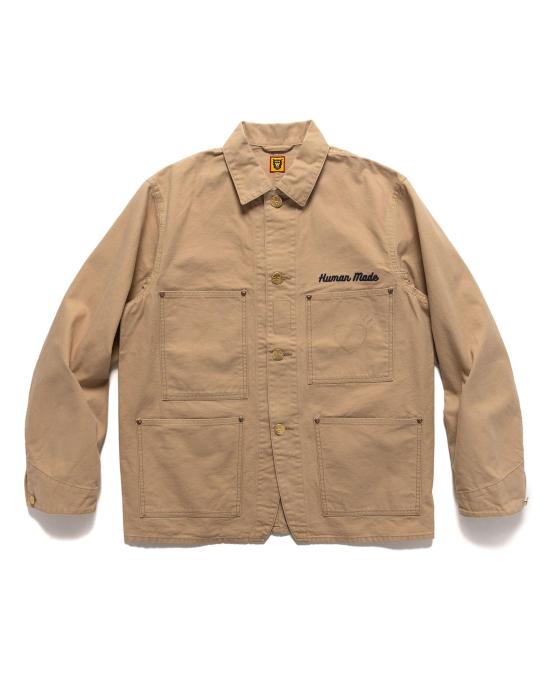 Classic Collar Casual Jacket With Four Front Pockets