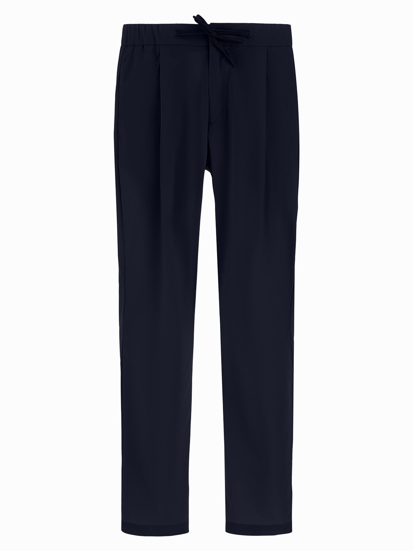 Midnight Blue Stretch Nylon Trousers