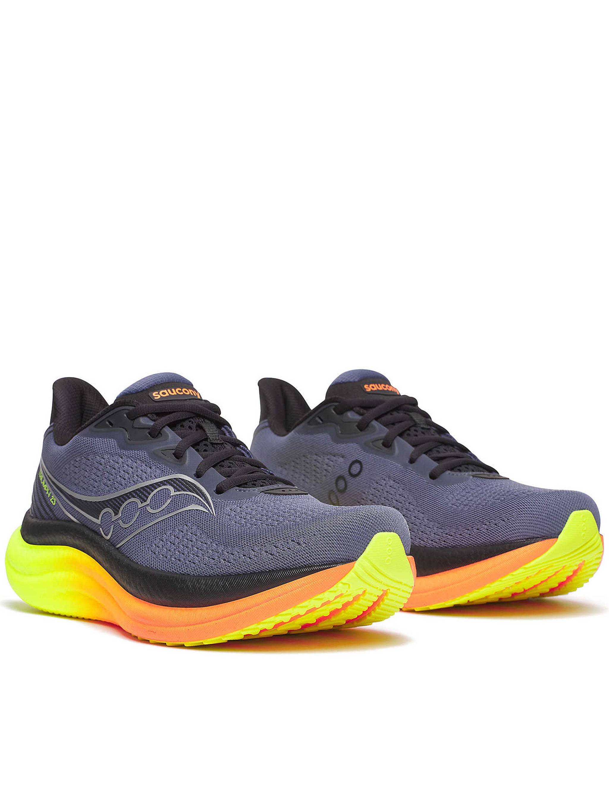 Dynamic Gradient Running Sneakers with Breathable Mesh Upper