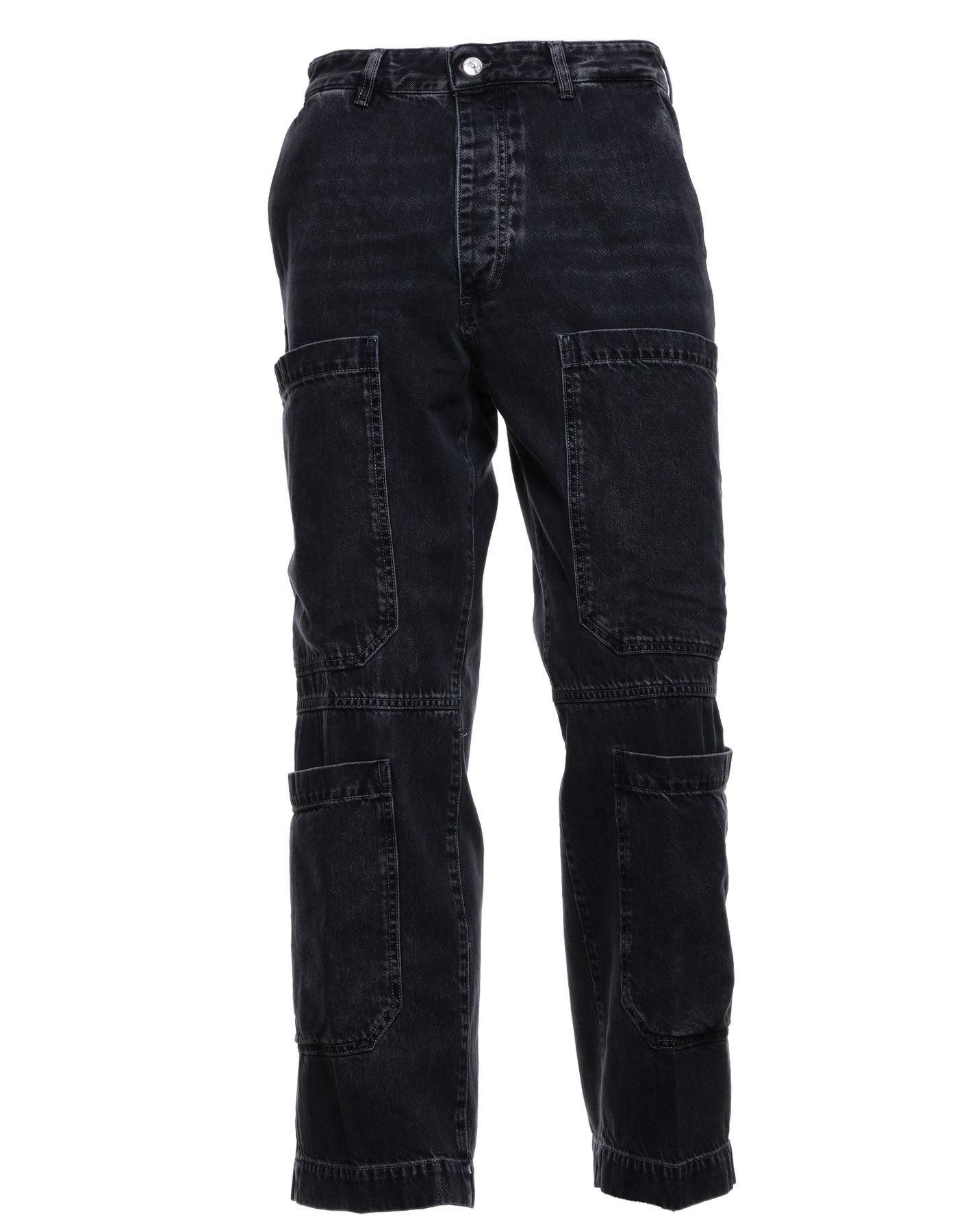 Relaxed Fit Cargo Jeans