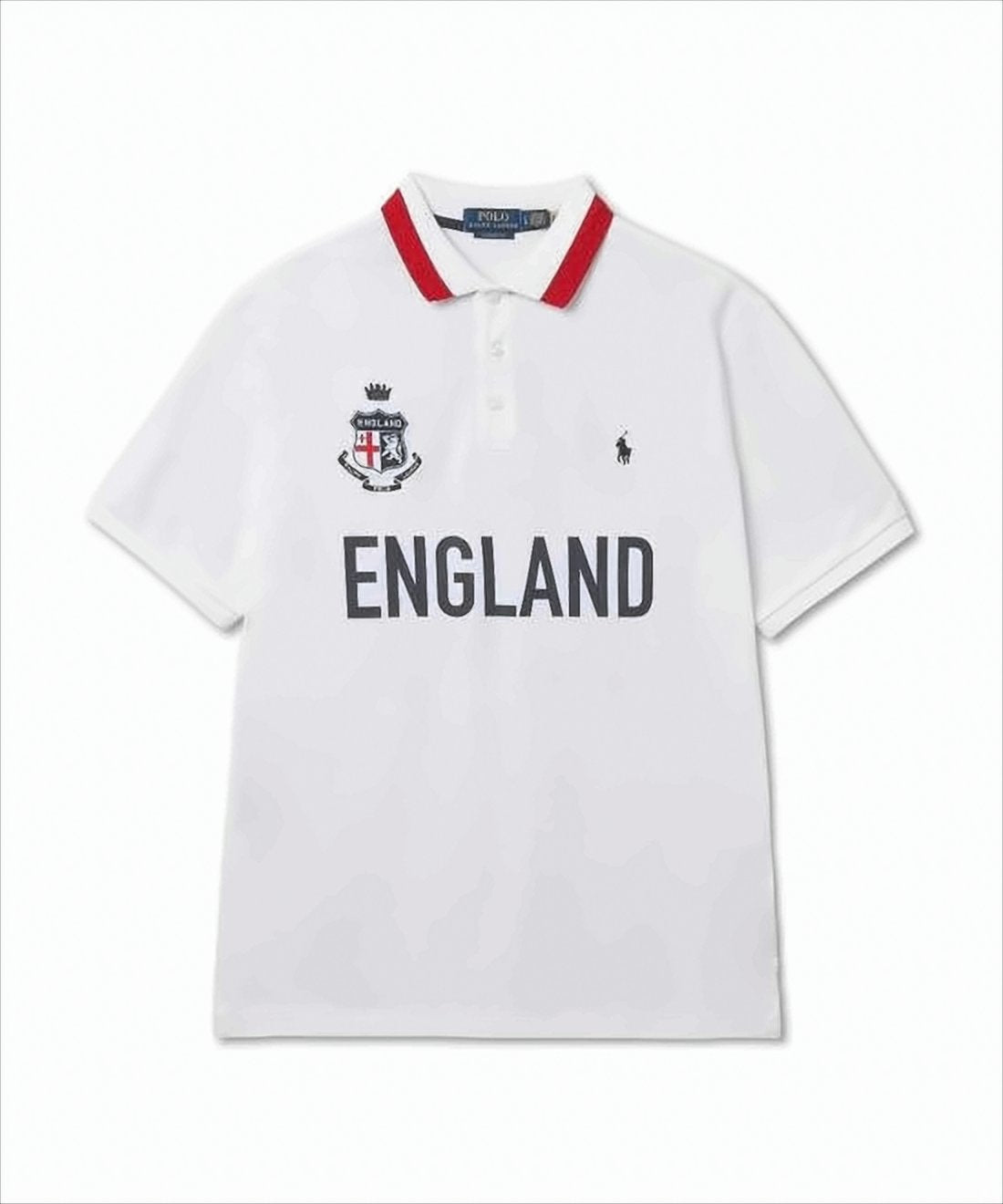 Classic White Short-Sleeve Polo Shirt