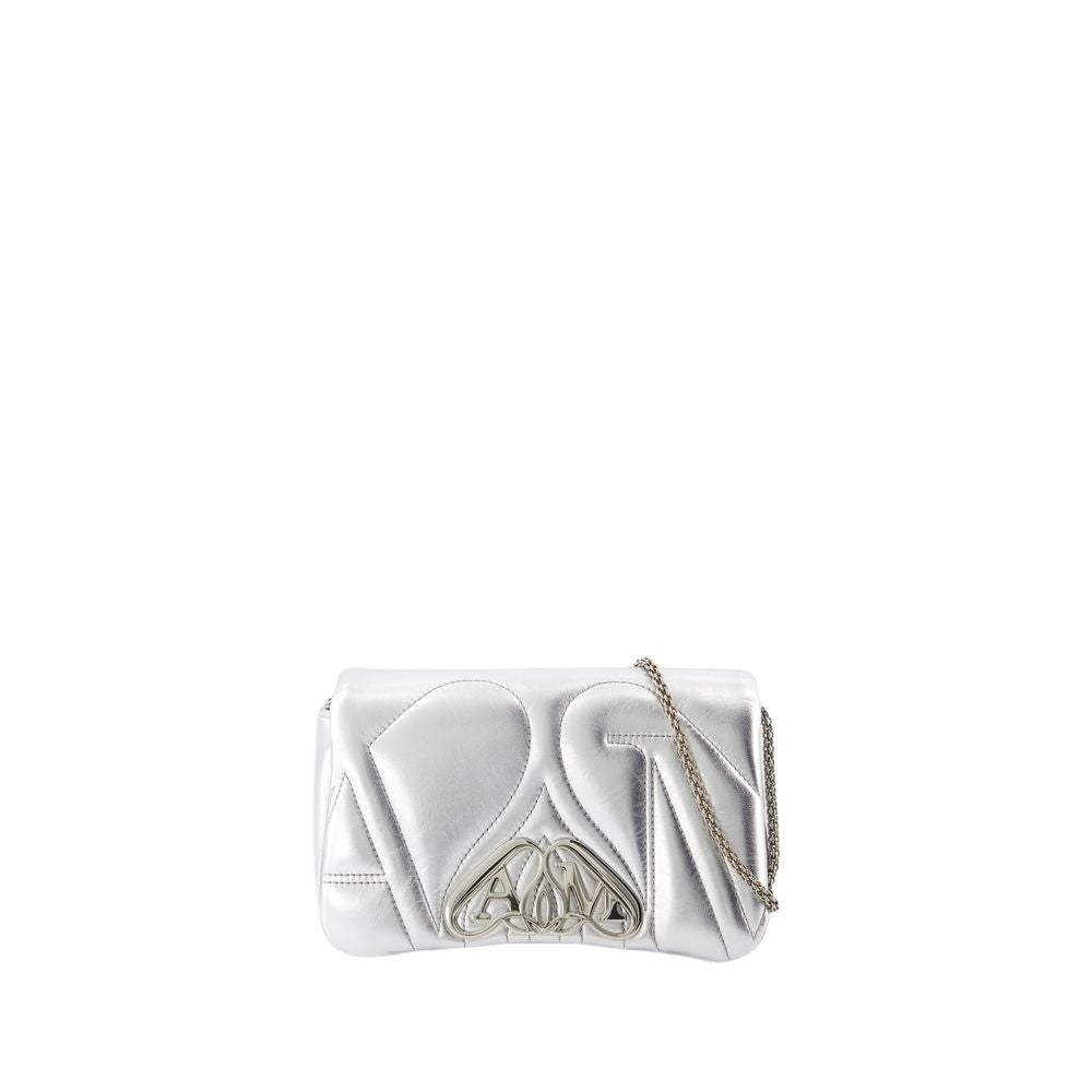 The Mini Seal Crossbody - Metal - Silver