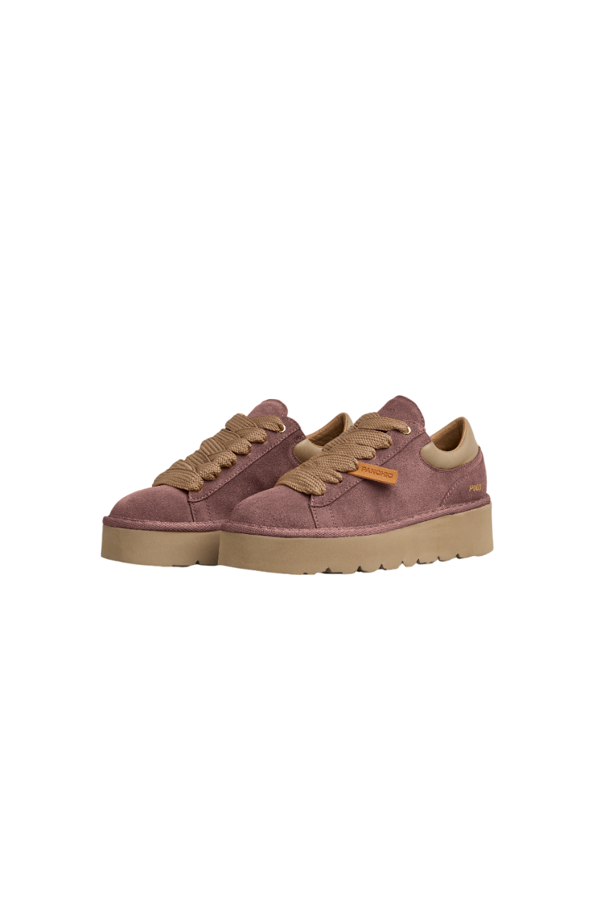 Walnut Brown Suede Sneakers