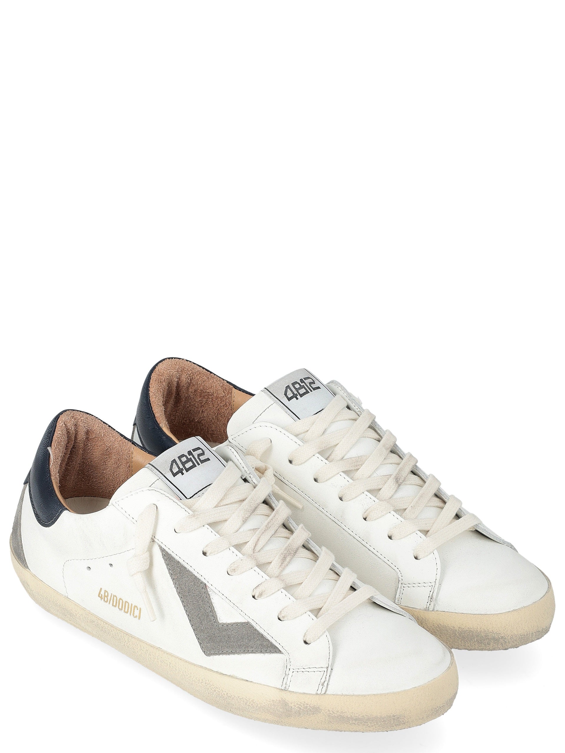 Suprime Sneakers In White Leather
