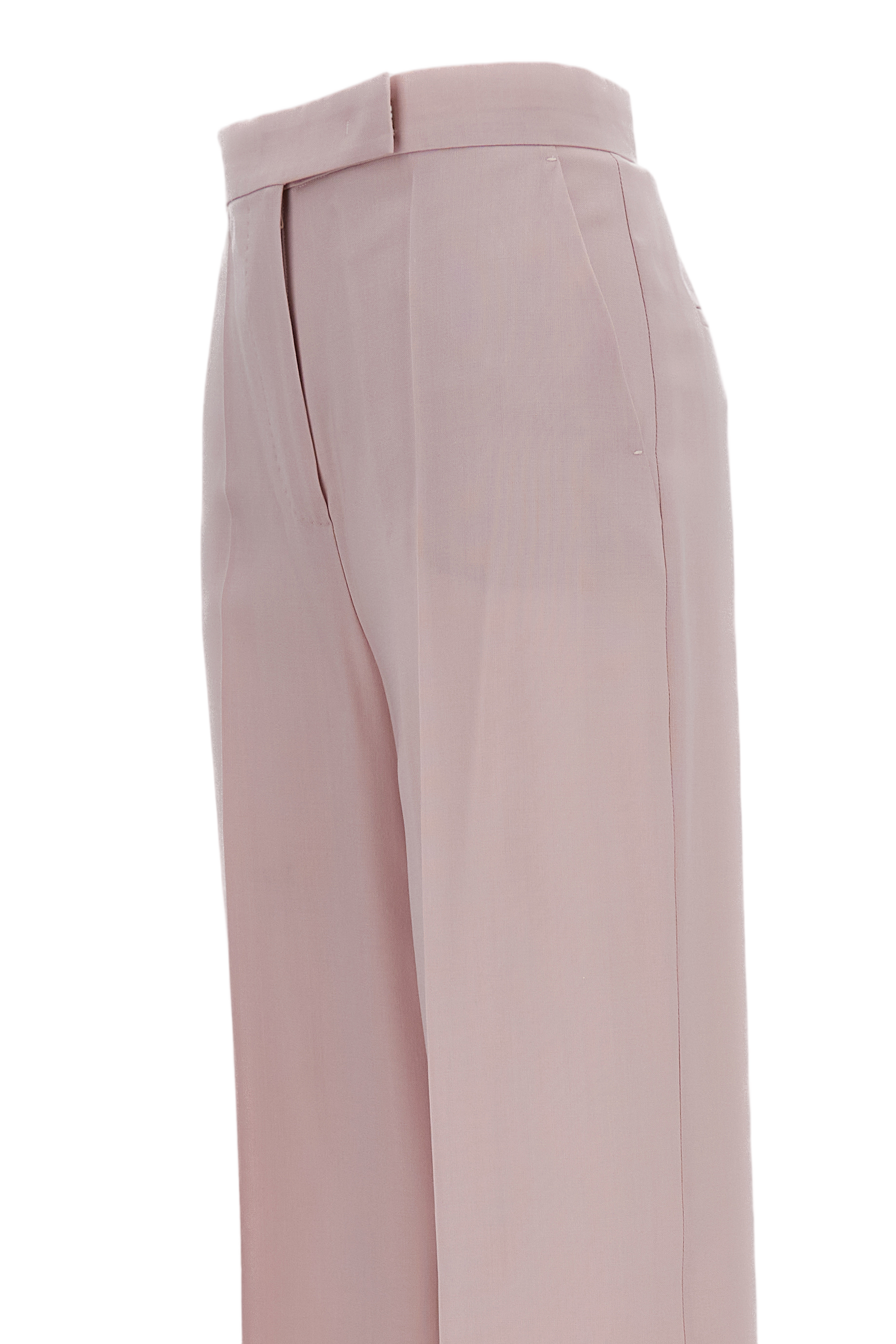 Pink Girone Straight-Leg Trousers