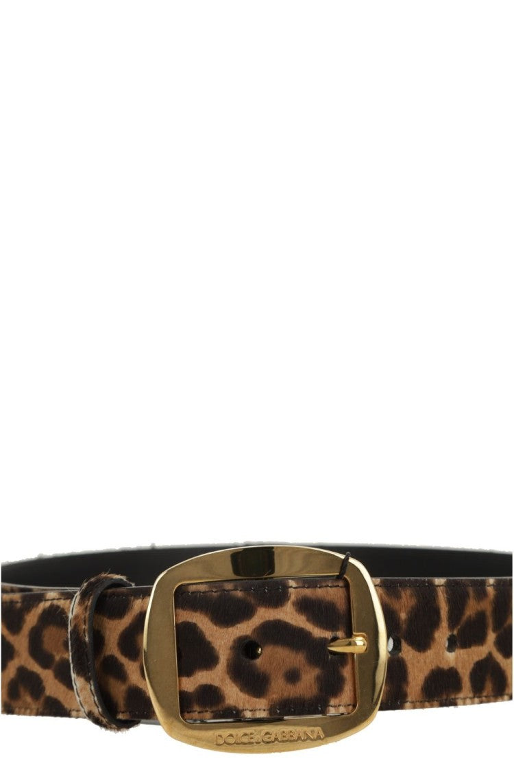 Animalier Print Belt – Multicolor