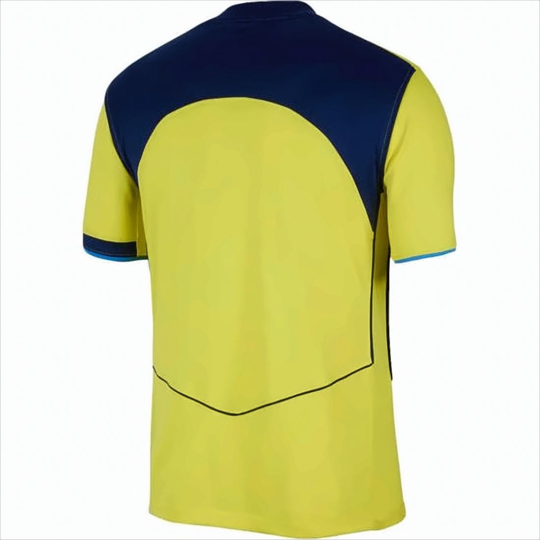 Short-Sleeve Training T-Shirt with Navy Accents