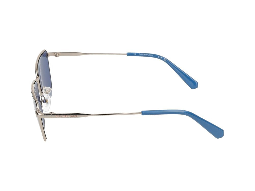 Sunglasses Calvin Klein Jeans CKJ22217S 721 Gold/Blue 58/16/140
