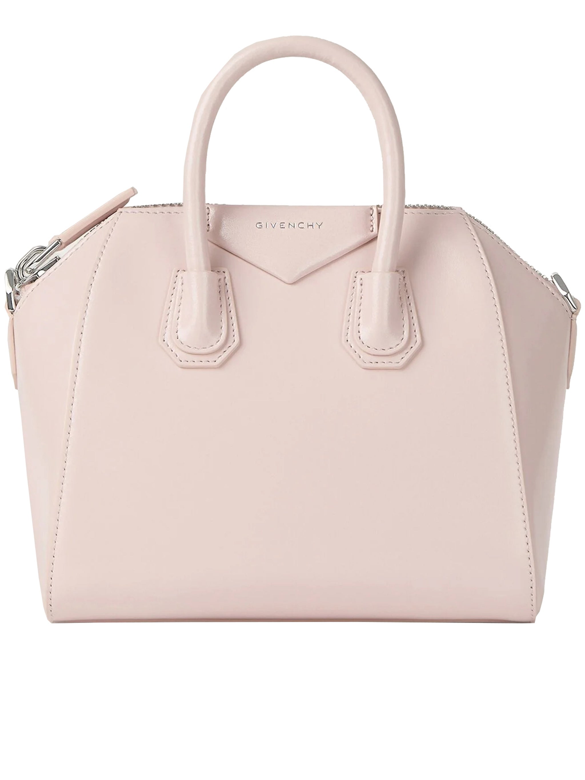 Antigona Nv Structured Pink Calf Bag
