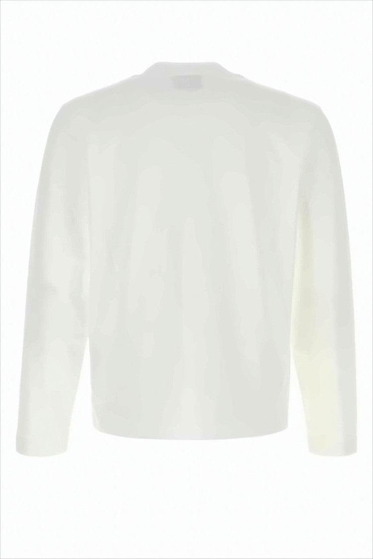 Cropped Long-Sleeved Top With Embroidered Heart Detail