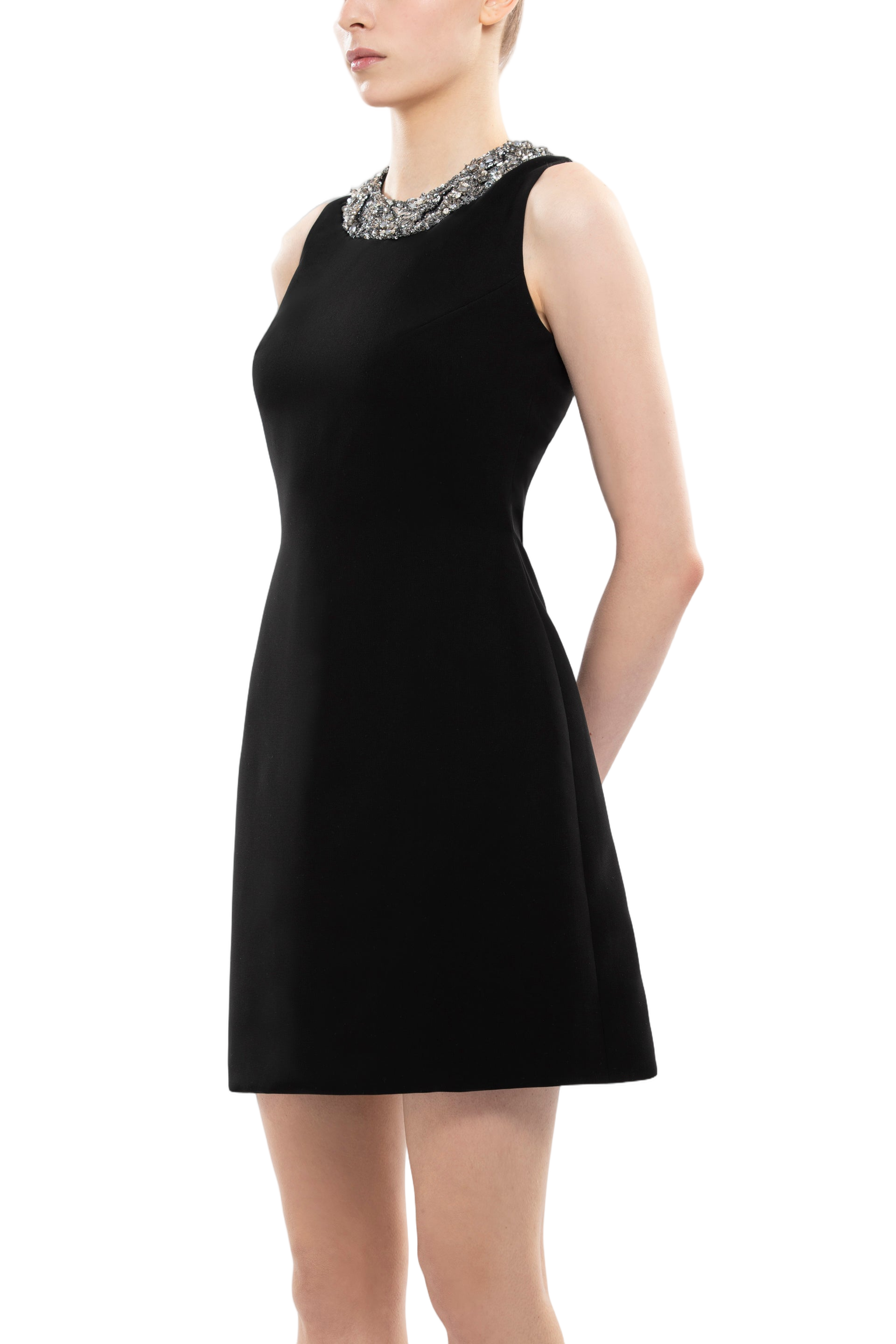 Embellished Mini Dress