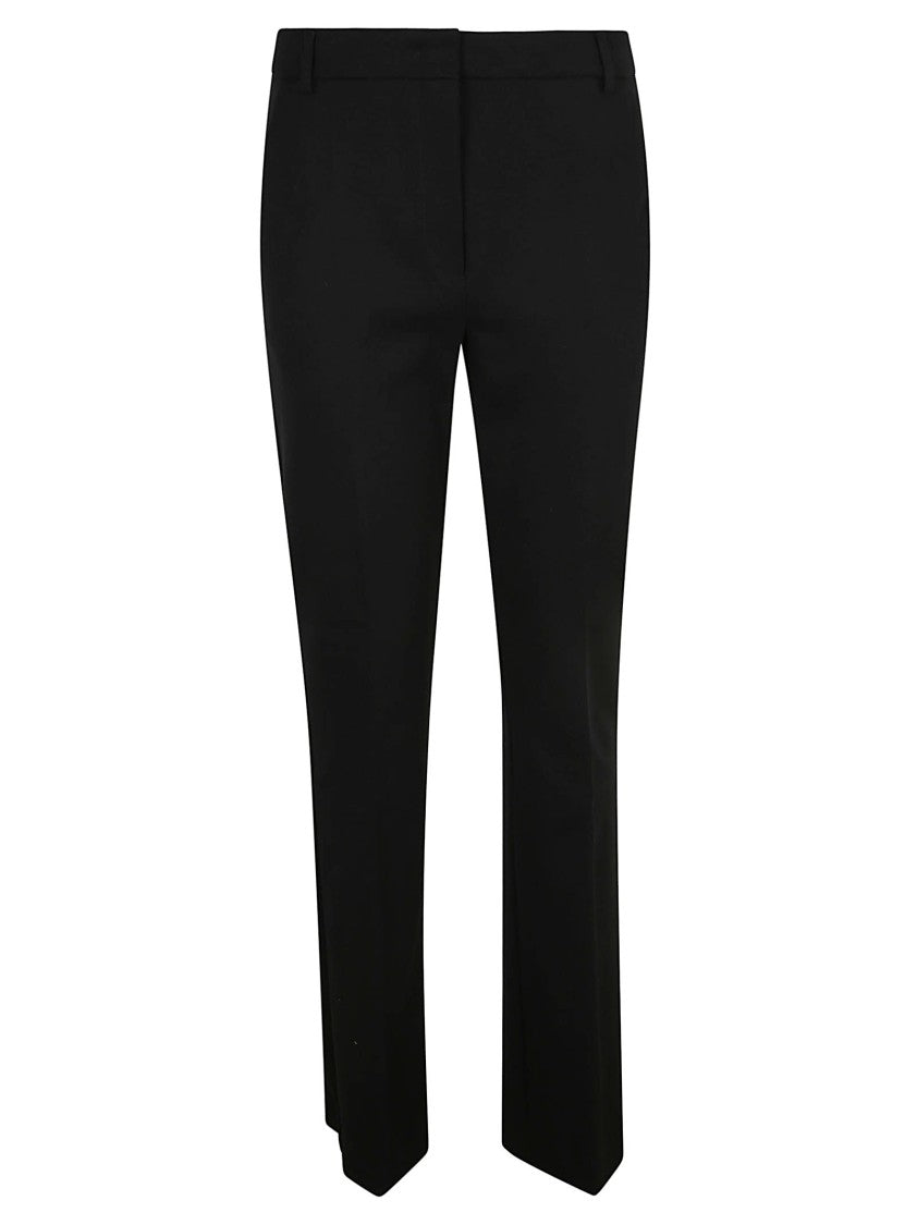 Tailored Straight Leg Trousers With Clean Finish