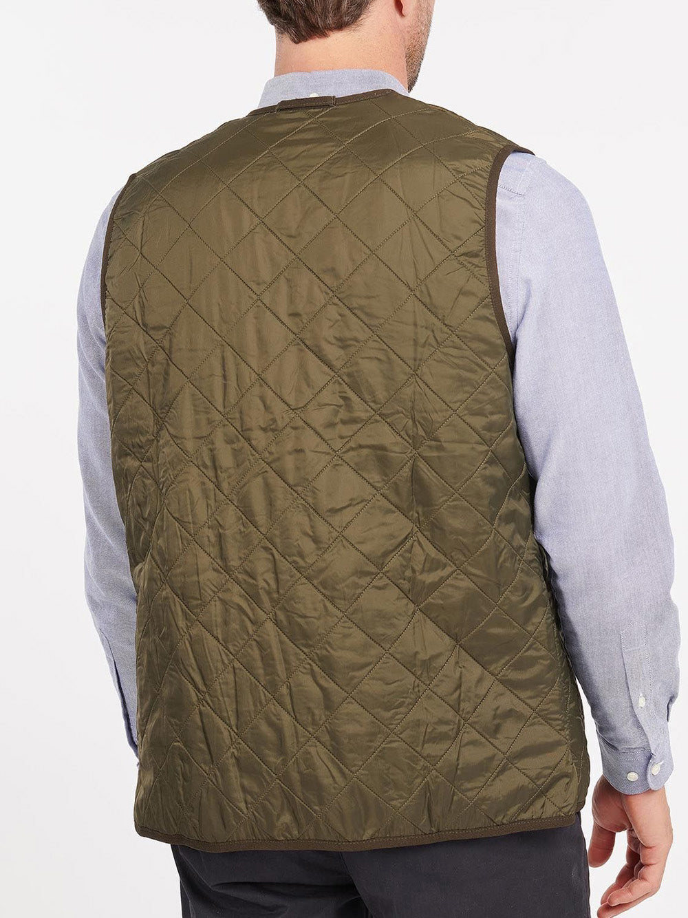 Polarquilt Waistcoat With Diamond Stitching