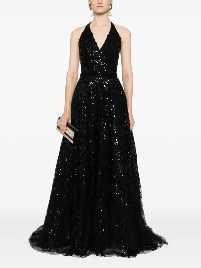 Embroidered Long Dress