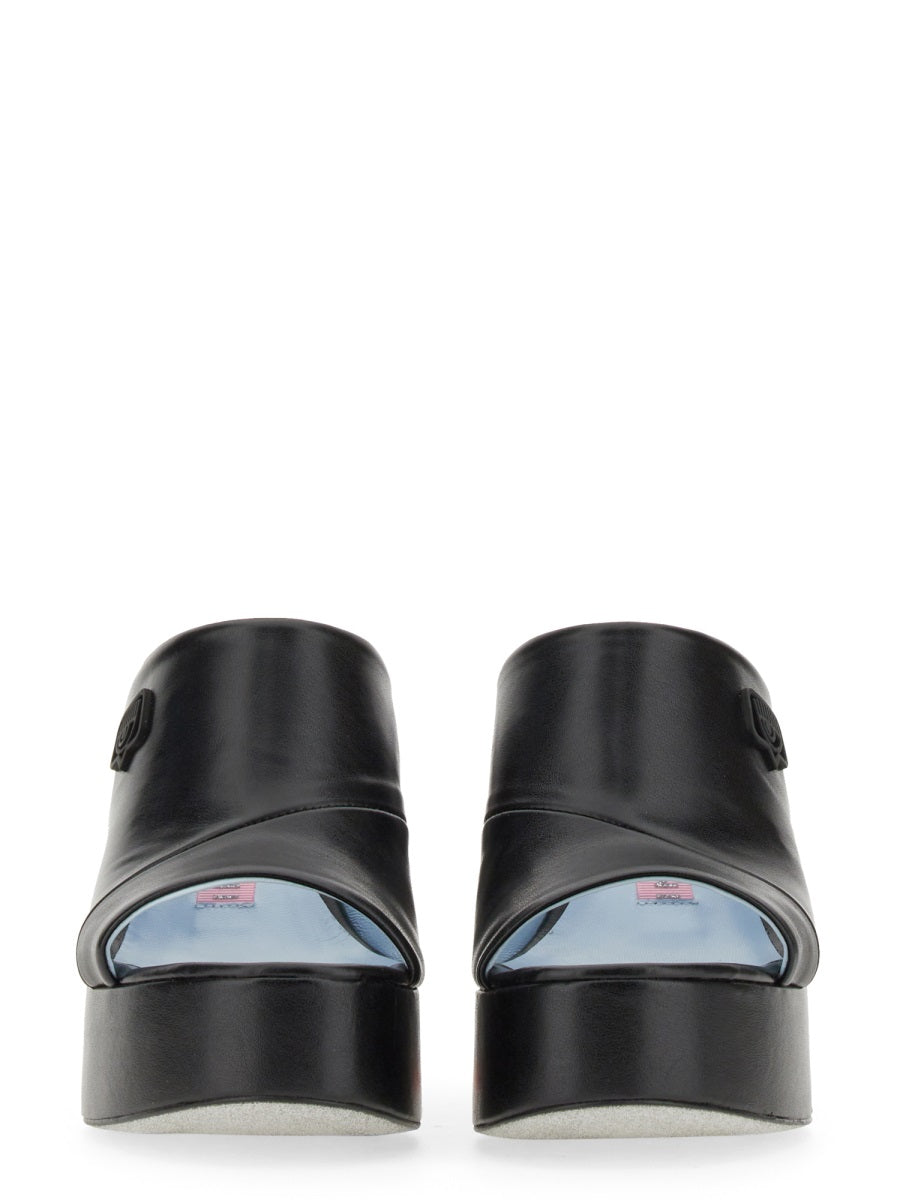 Platform Sandal With Block Heel