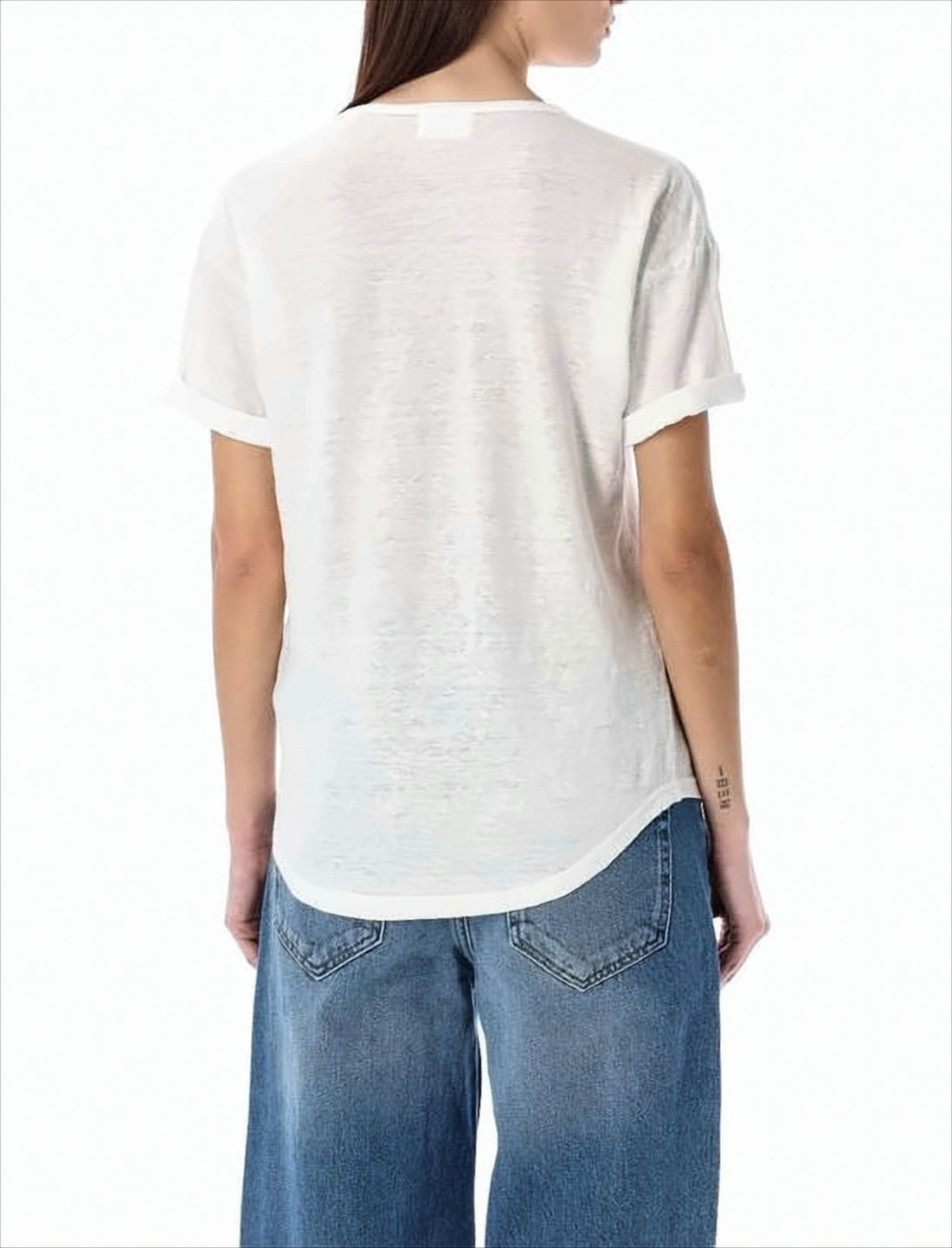 Linen Graphic Logo T-Shirt