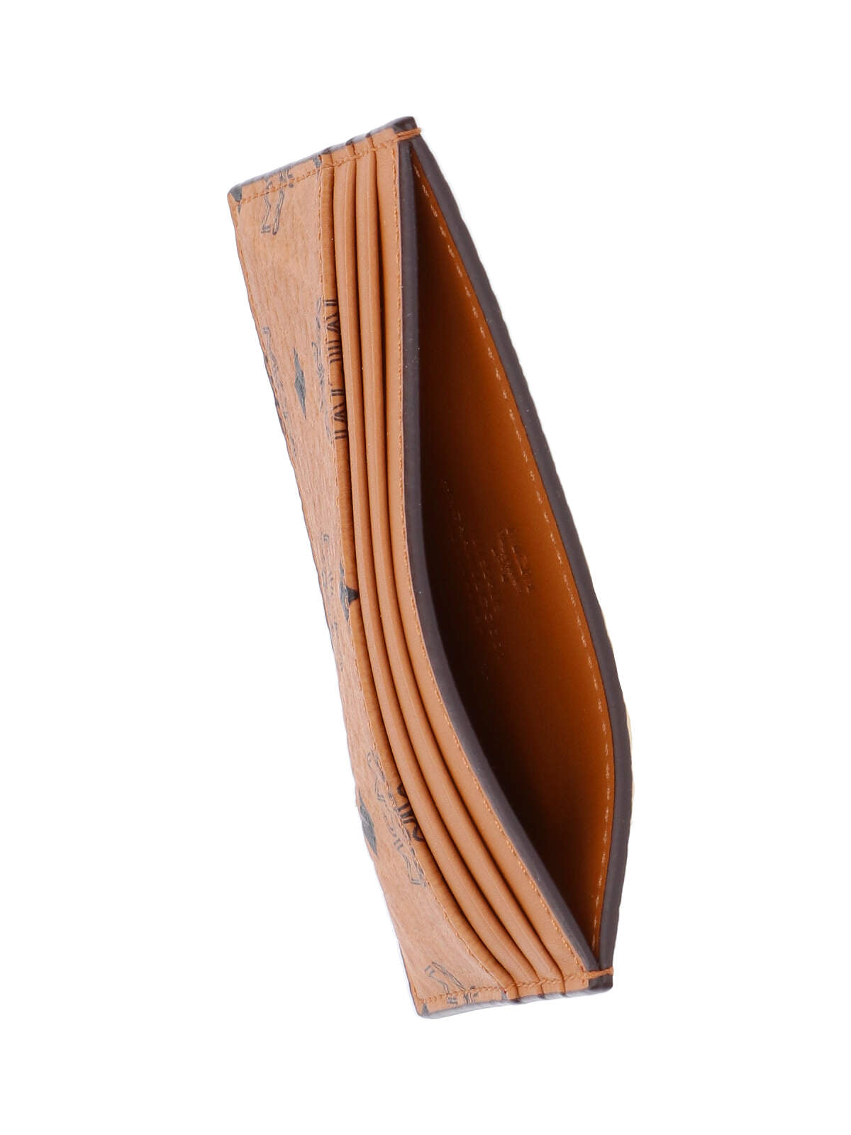 Brown Visetos Eco-Leather Money Clip Card Holder