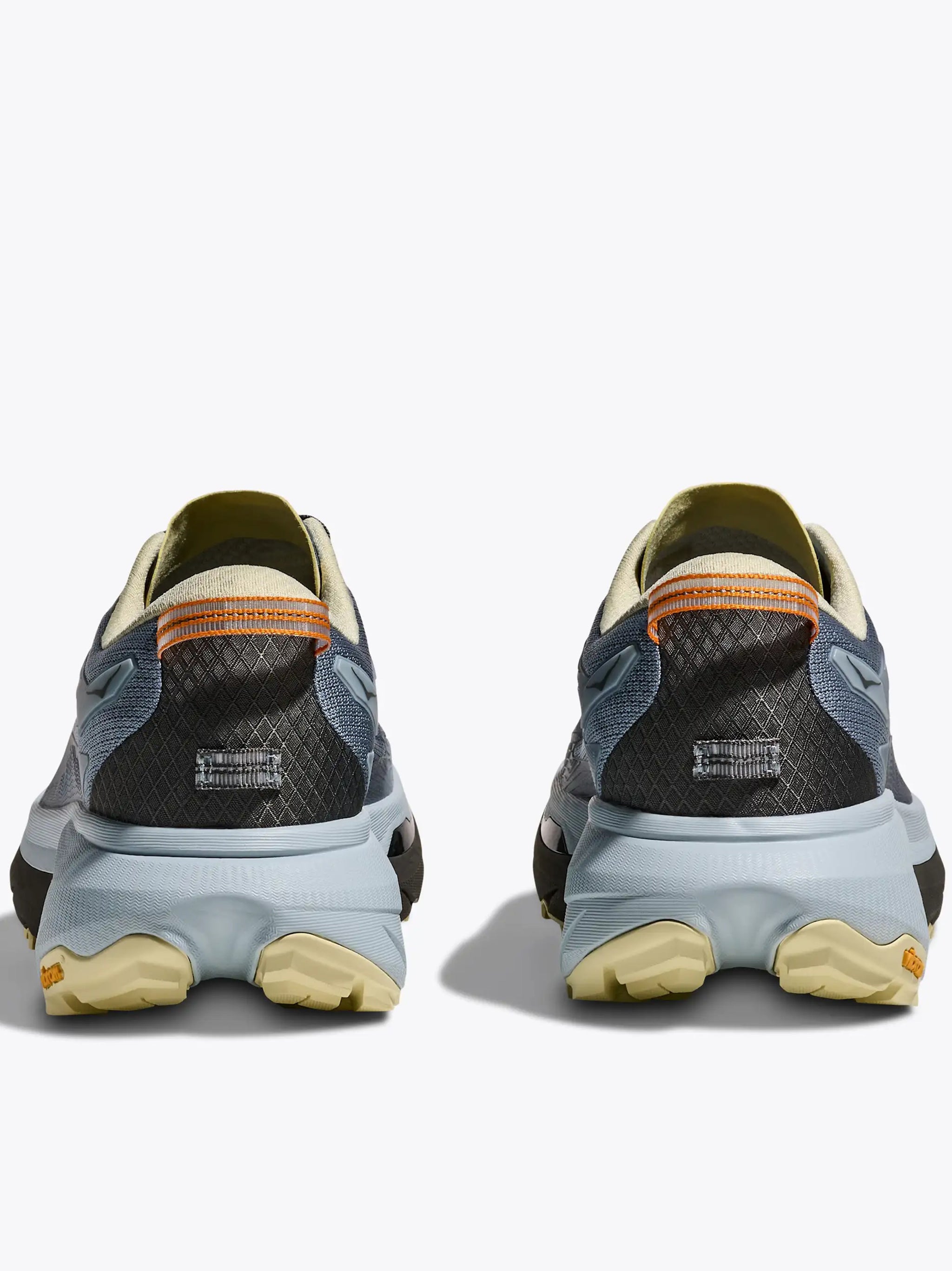 Streamlined Blue-Gray Athletic Sneakers