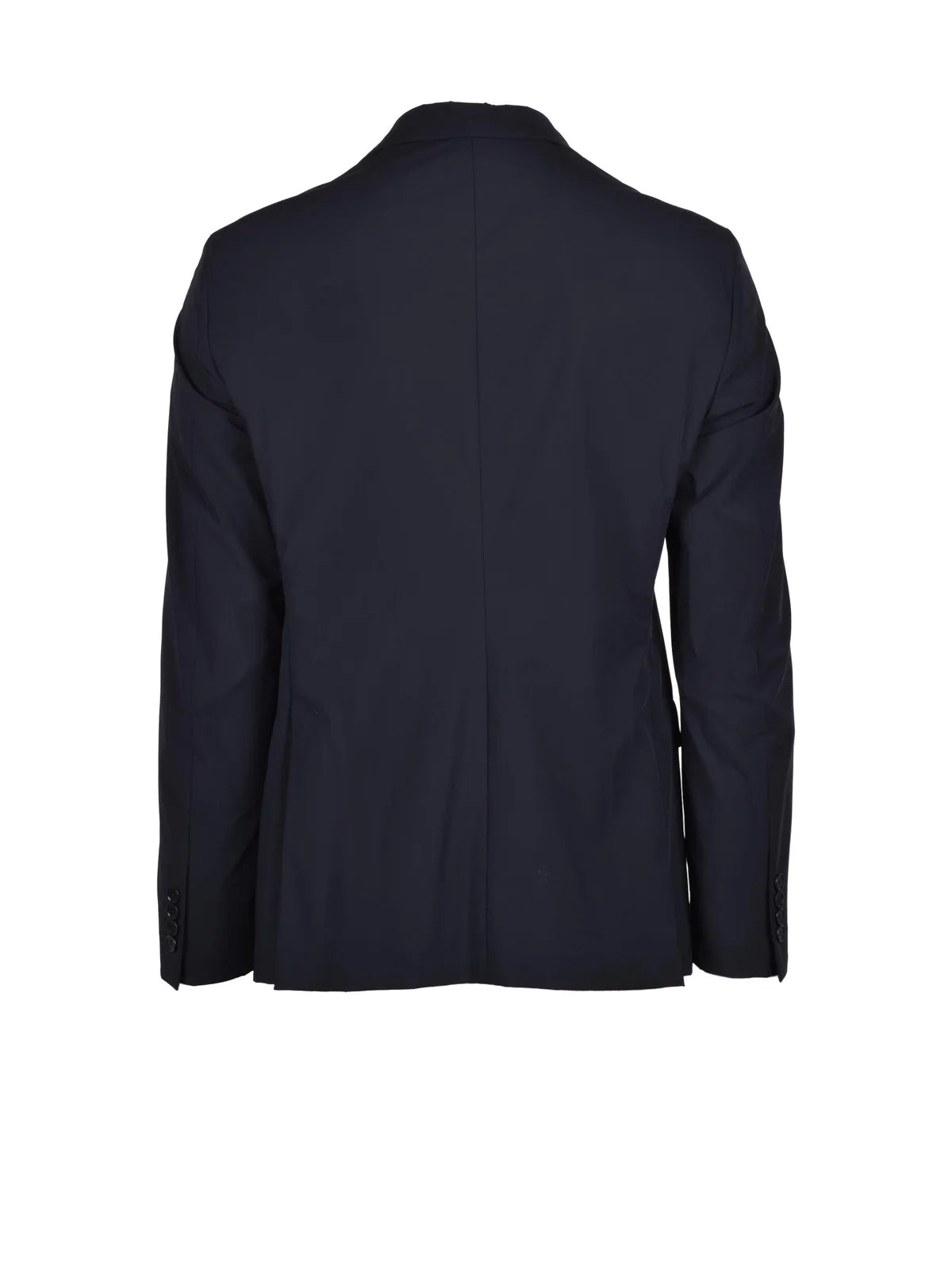 Black Nylon Stretch Men Suit
