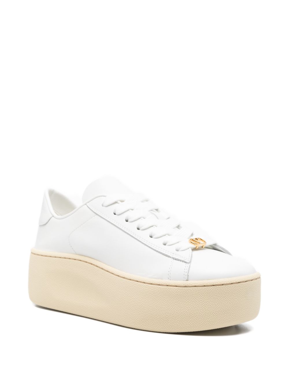 Minimalist White Flats