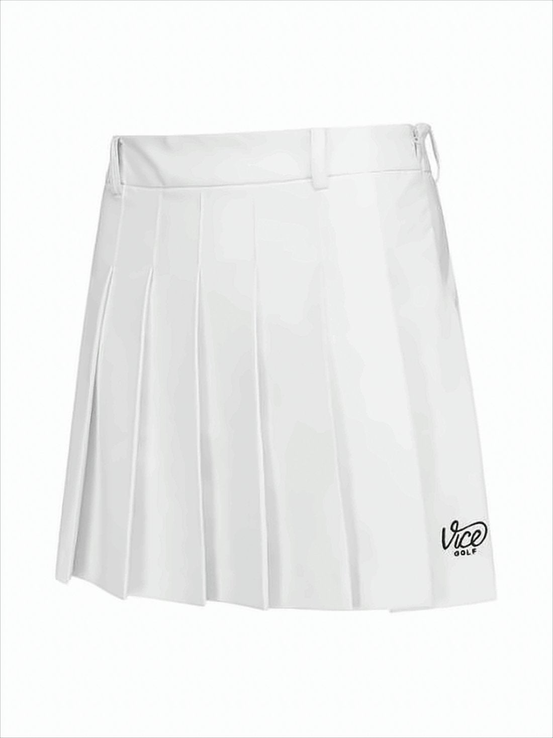 Pleated Mini Skirt with Structured Silhouette