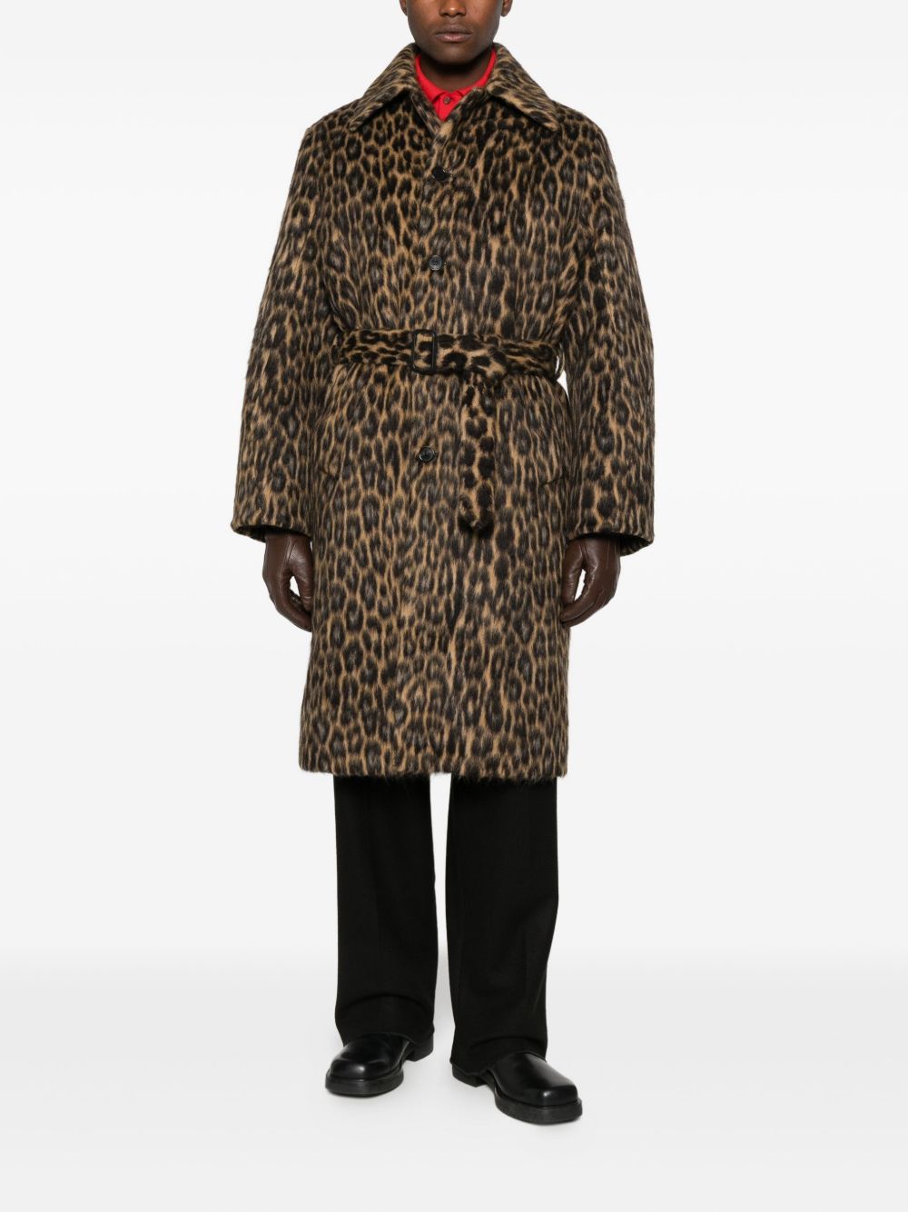 Leopard Print Coat