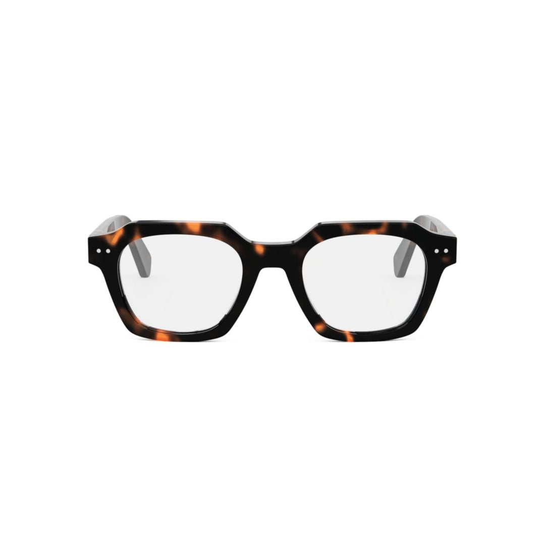 Cl50128i Square Tortoiseshell Frame Eyeglasses