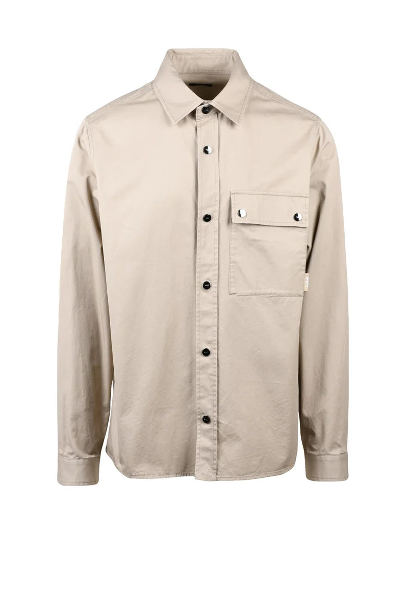 Straight Shirt - Beige