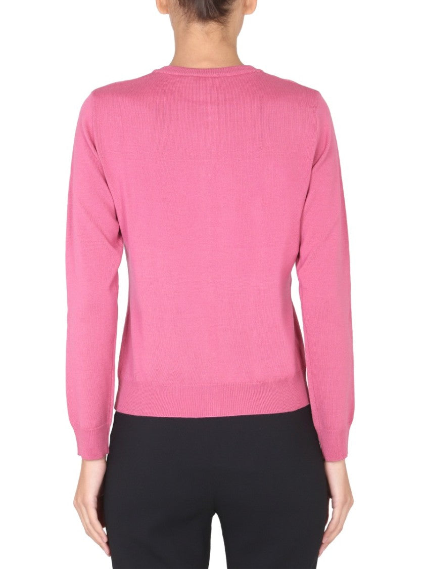 Finely Knit Virgin Wool Cardigan