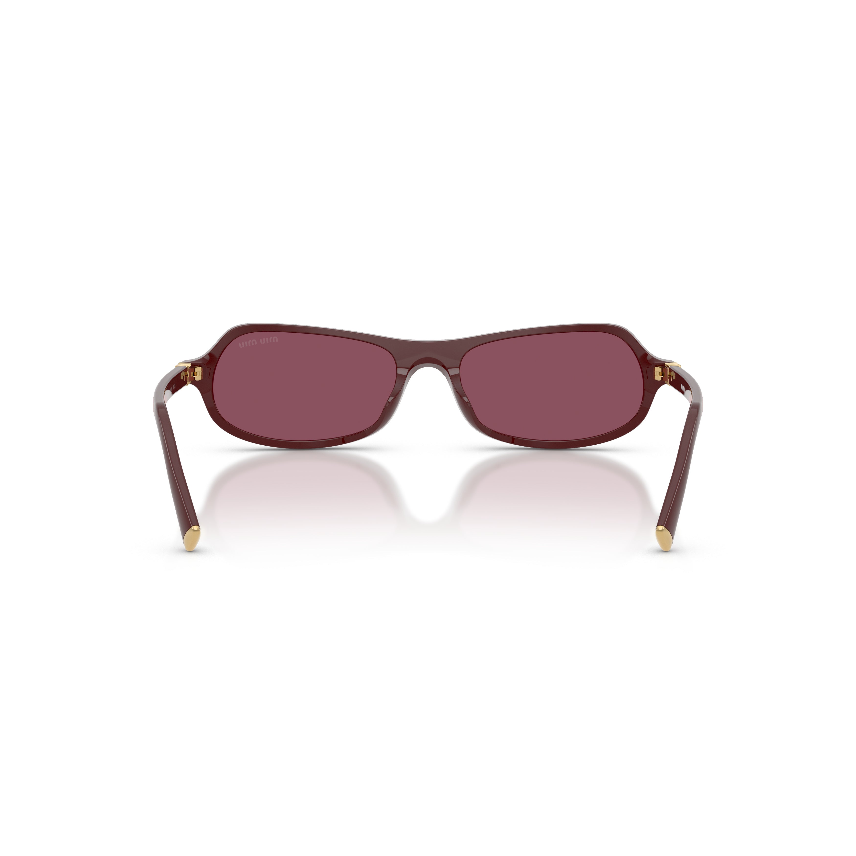 0mu B10su Rectangular Acetate Sunglasses