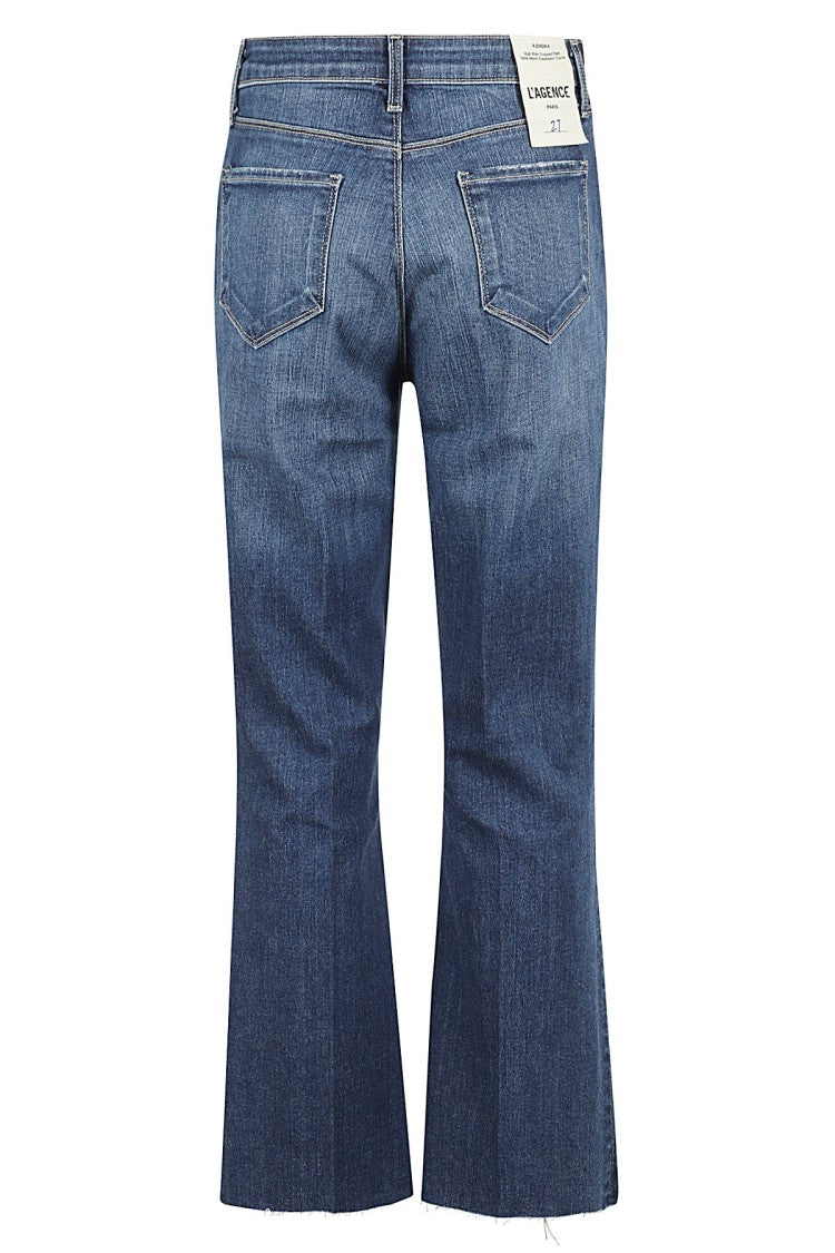 Medium Blue Flared Kedra Jeans