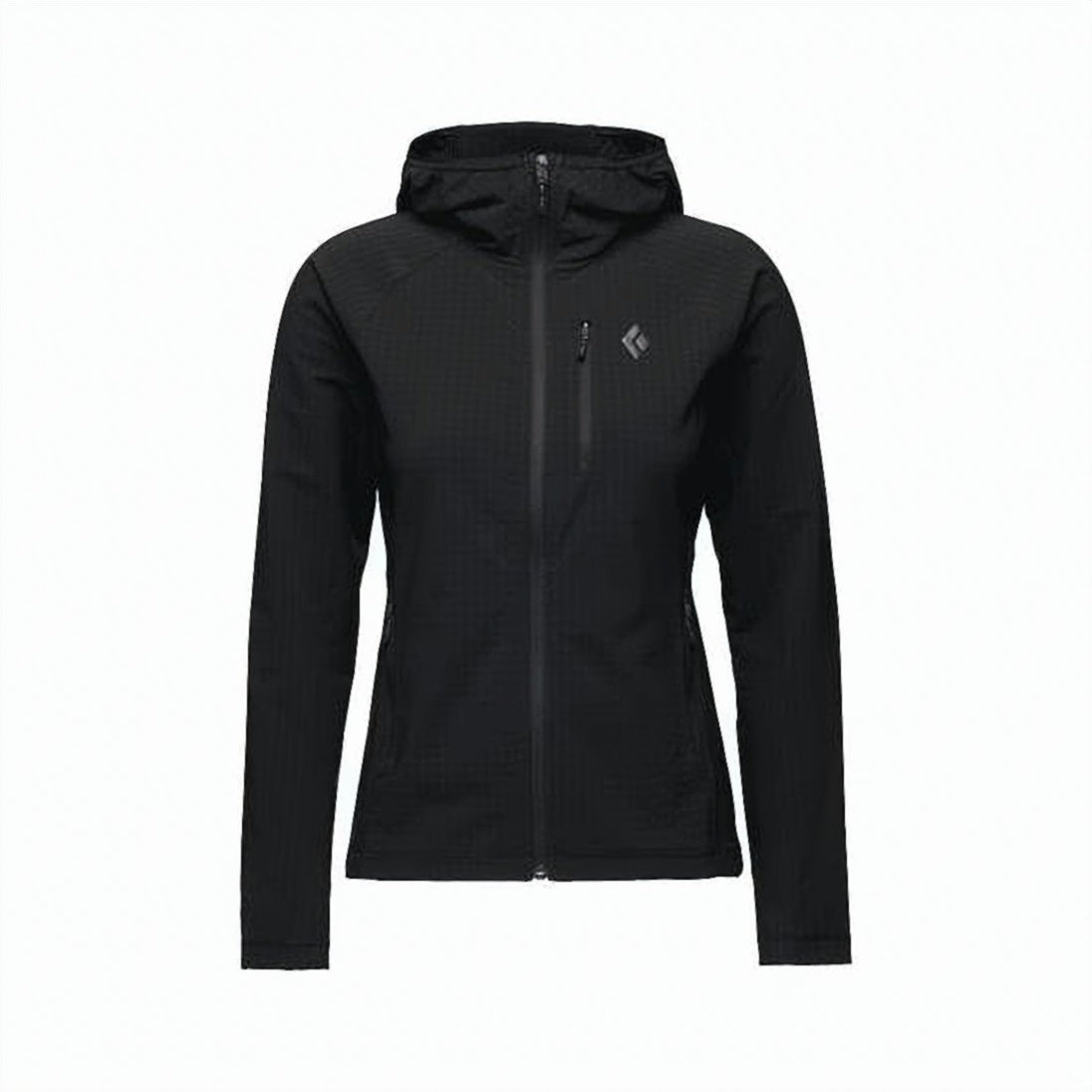 Fitted Black Jacket with Zip Closure