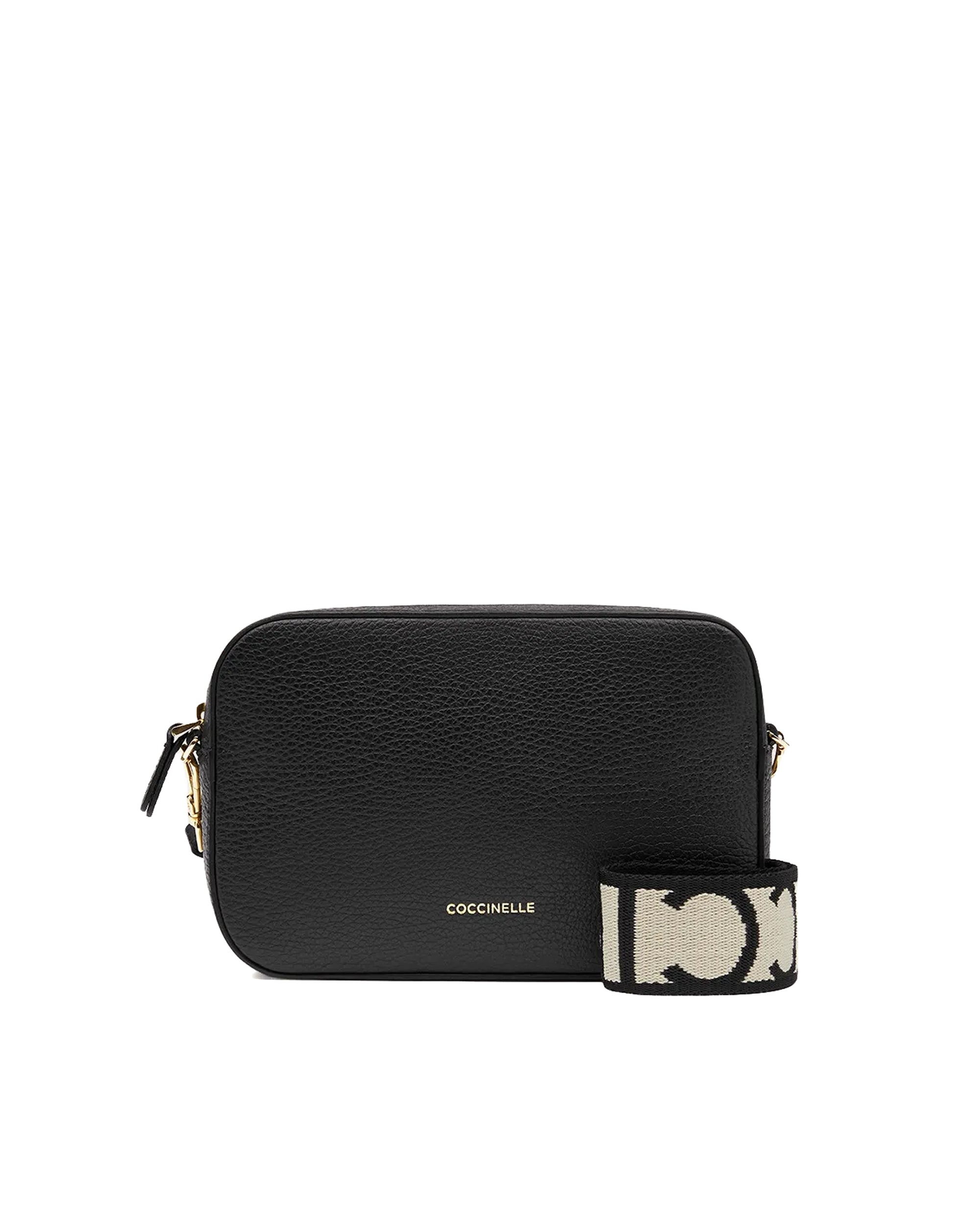 Tebe Noir Leather Bag