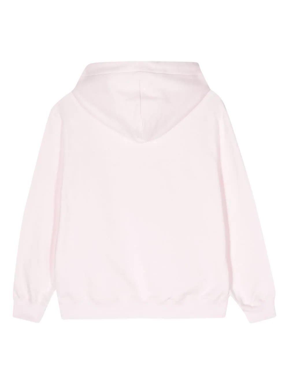 Pink Felpa Con Cappuccio Logo Hoodie