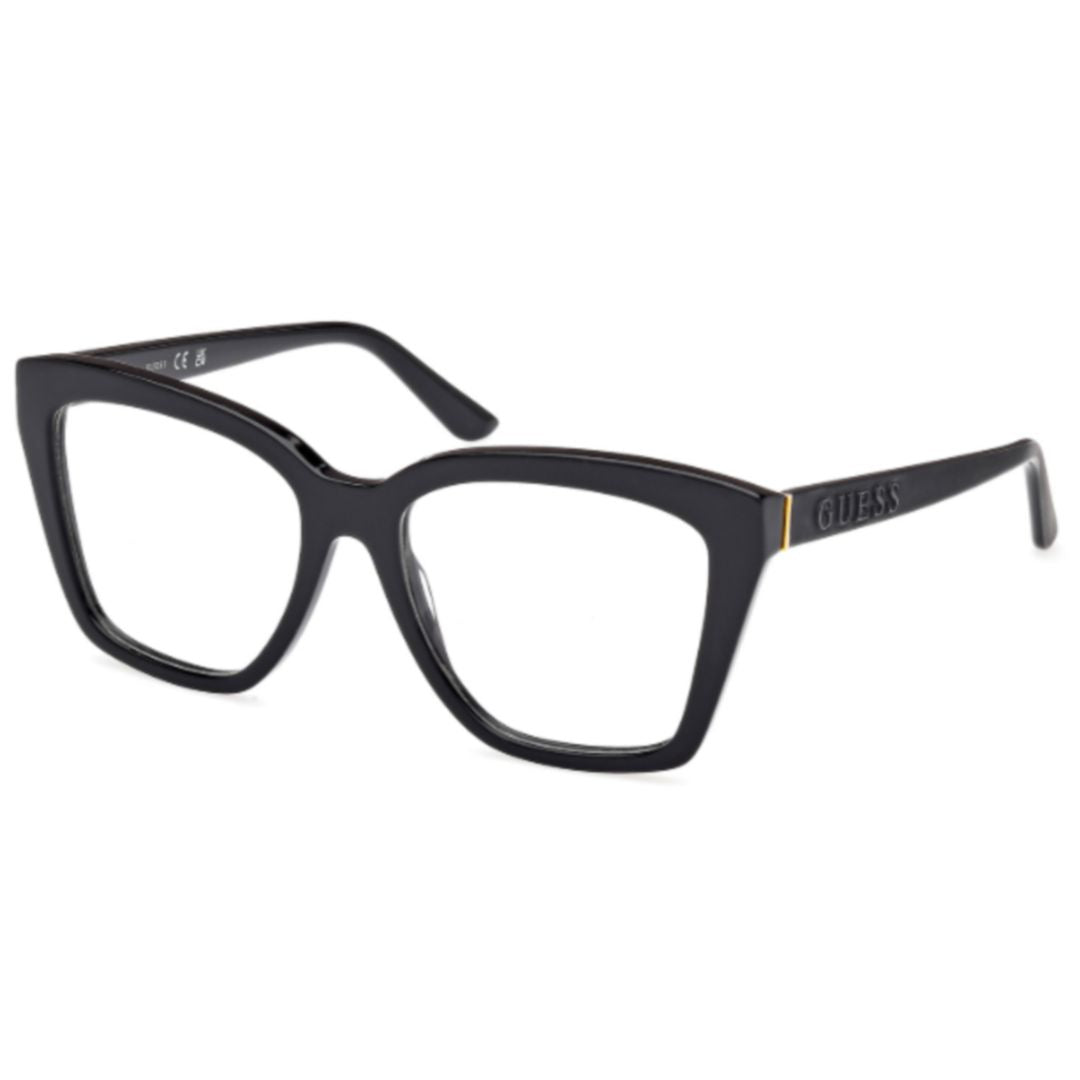 Gu50173 Oversized Square Frame Acetate Eyeglasses