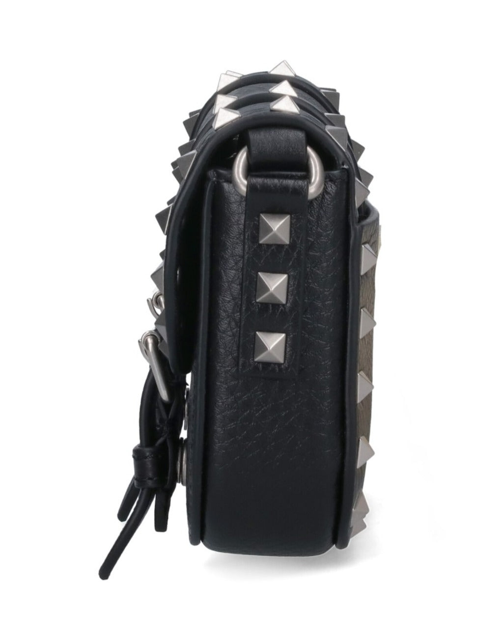 "Vlogo" Mini Crossbody Bag – Black