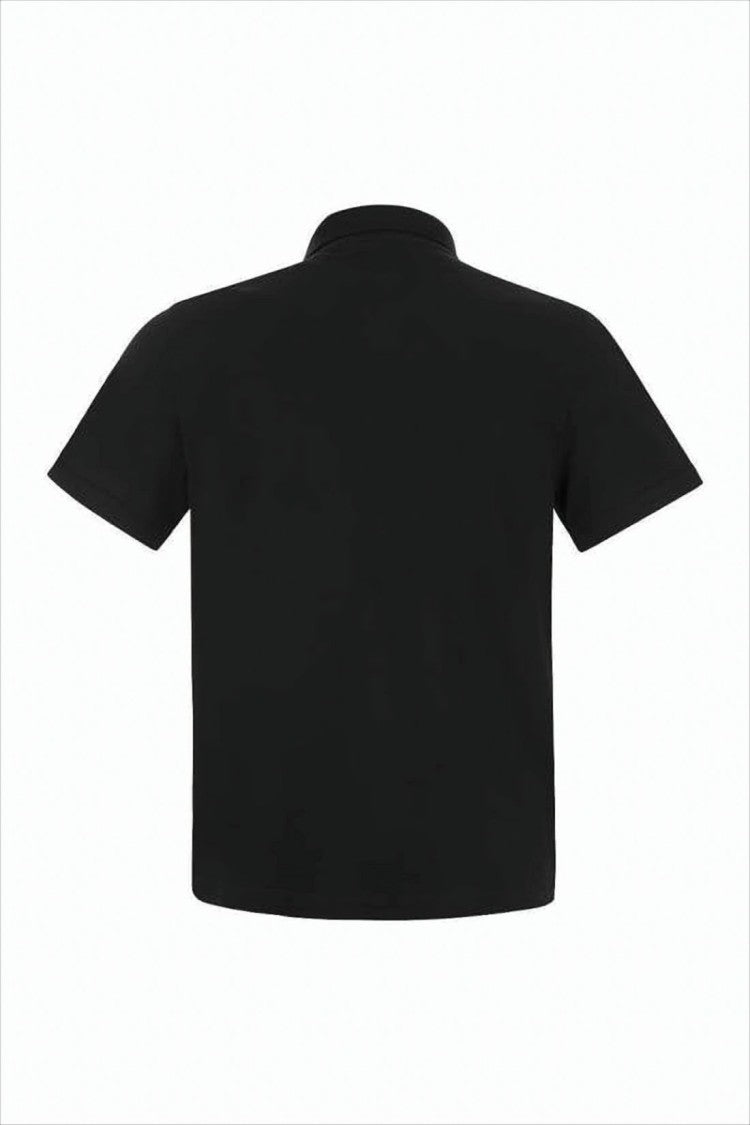 Slim Fit Black Polo Shirt