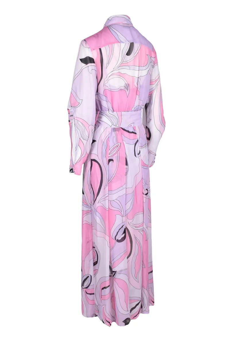 Chemise Dress - Pink