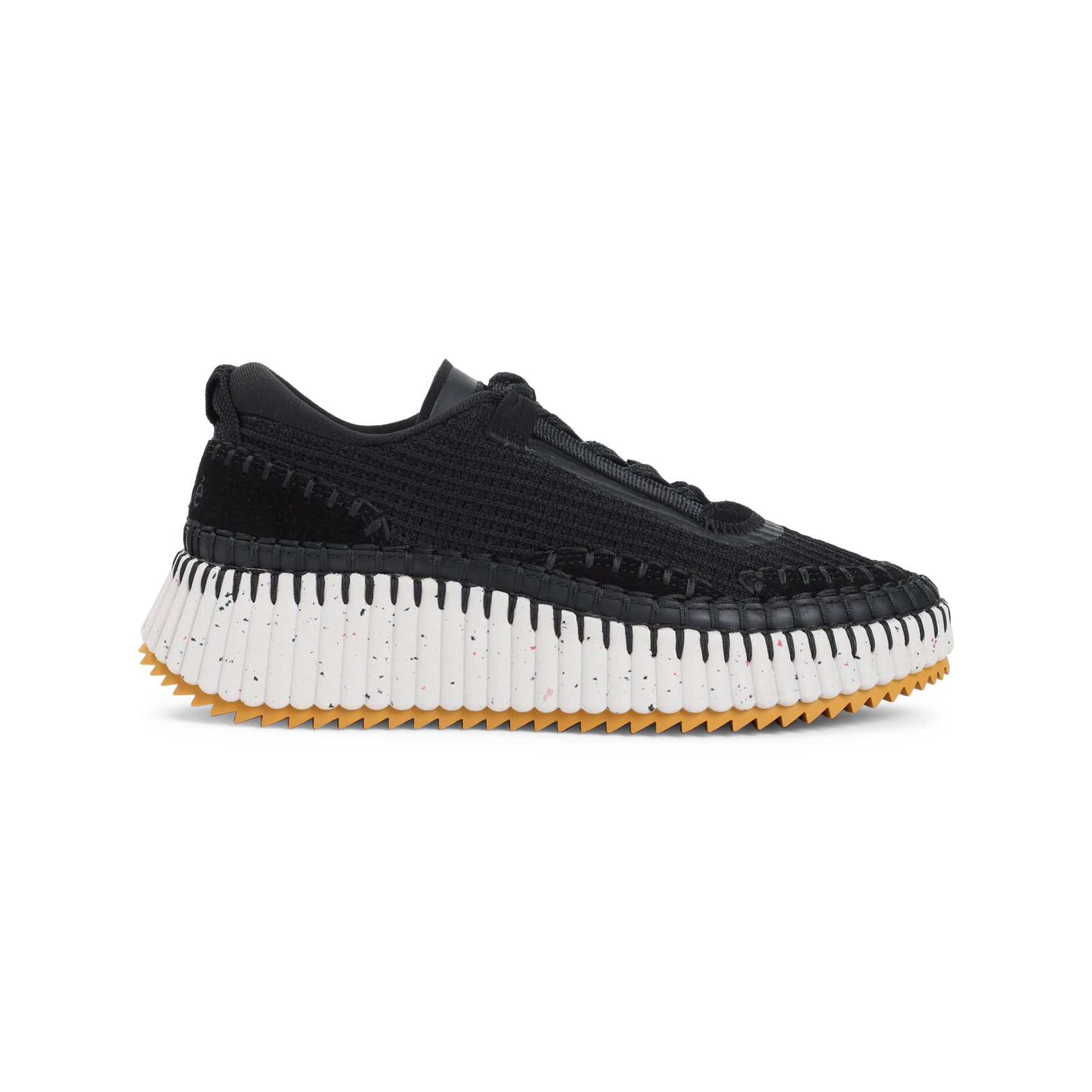 Black Nama Sneakers In Lower-Impact Mesh