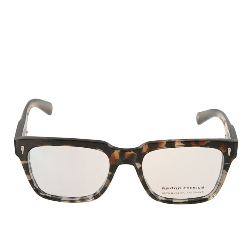 Premium 13 Tortoiseshell Pattern Eyeglasses with Metallic Accents