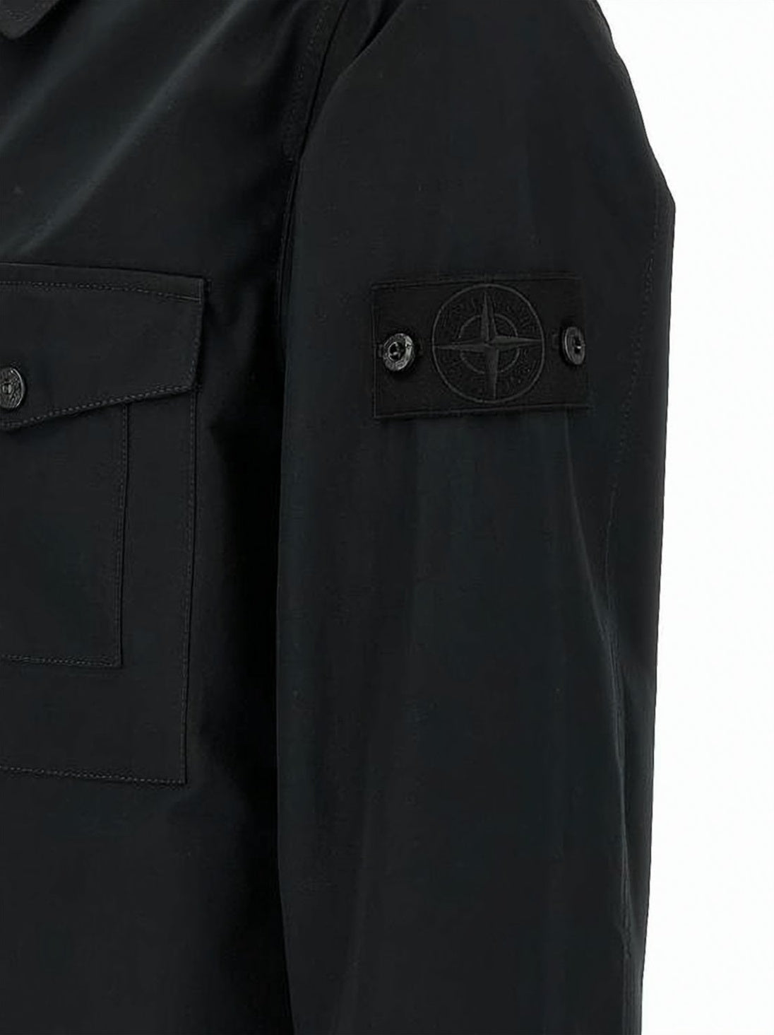 Black Jacket with Front Zipper