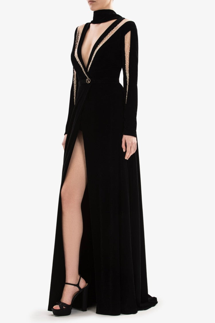 Velvet Long Dress