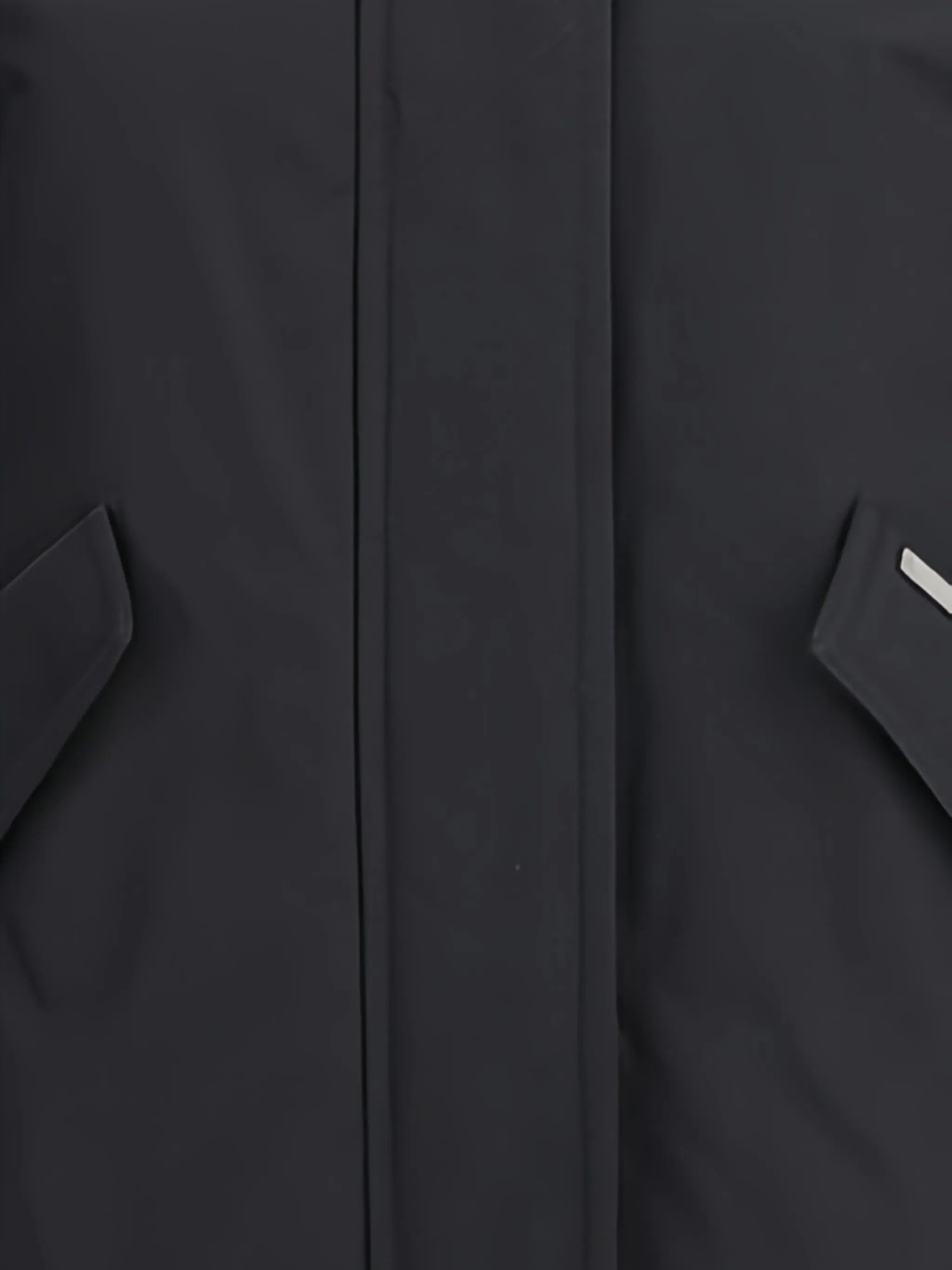 Black Military Jacket High Collar Jacket
