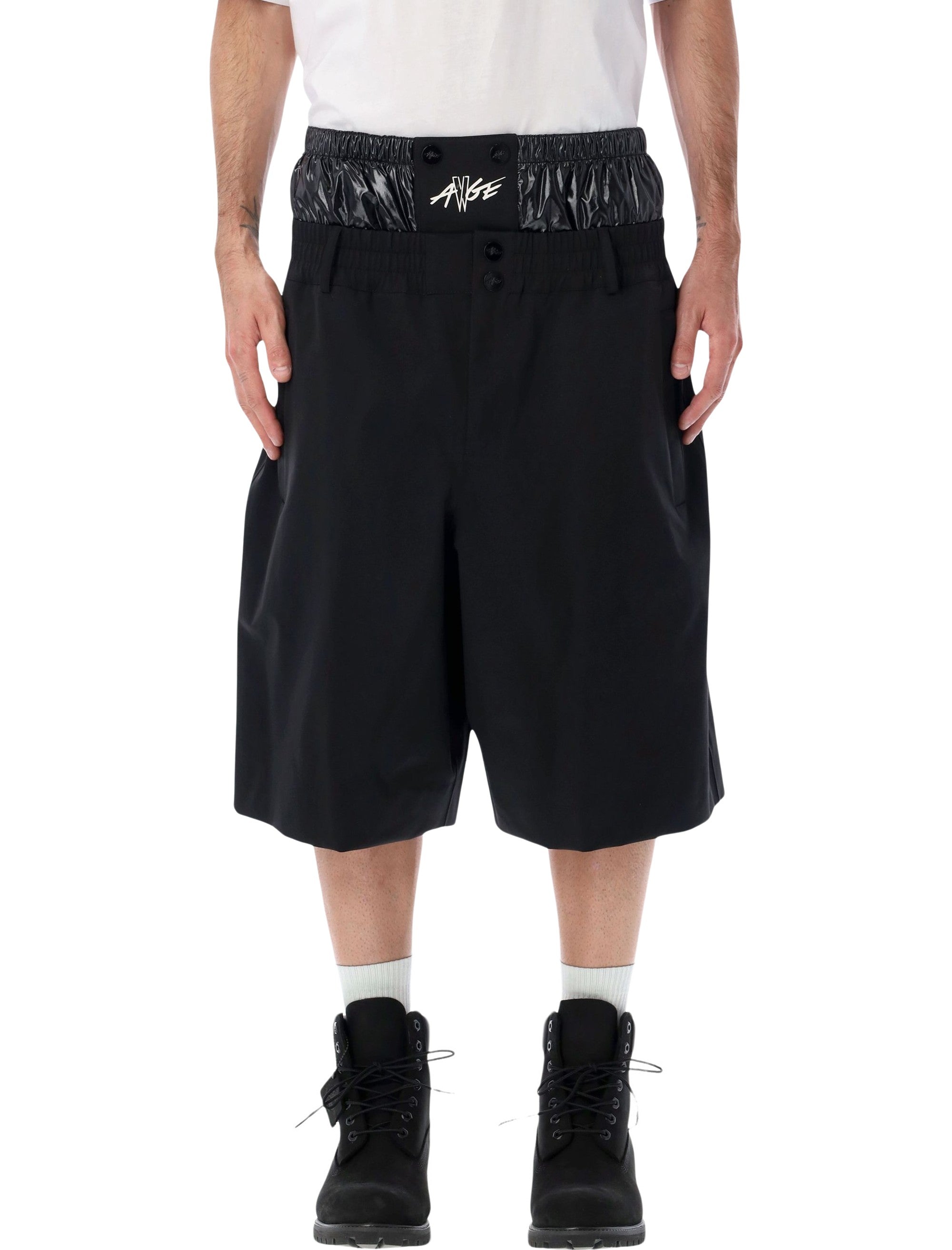 Logo Print Technical Shorts