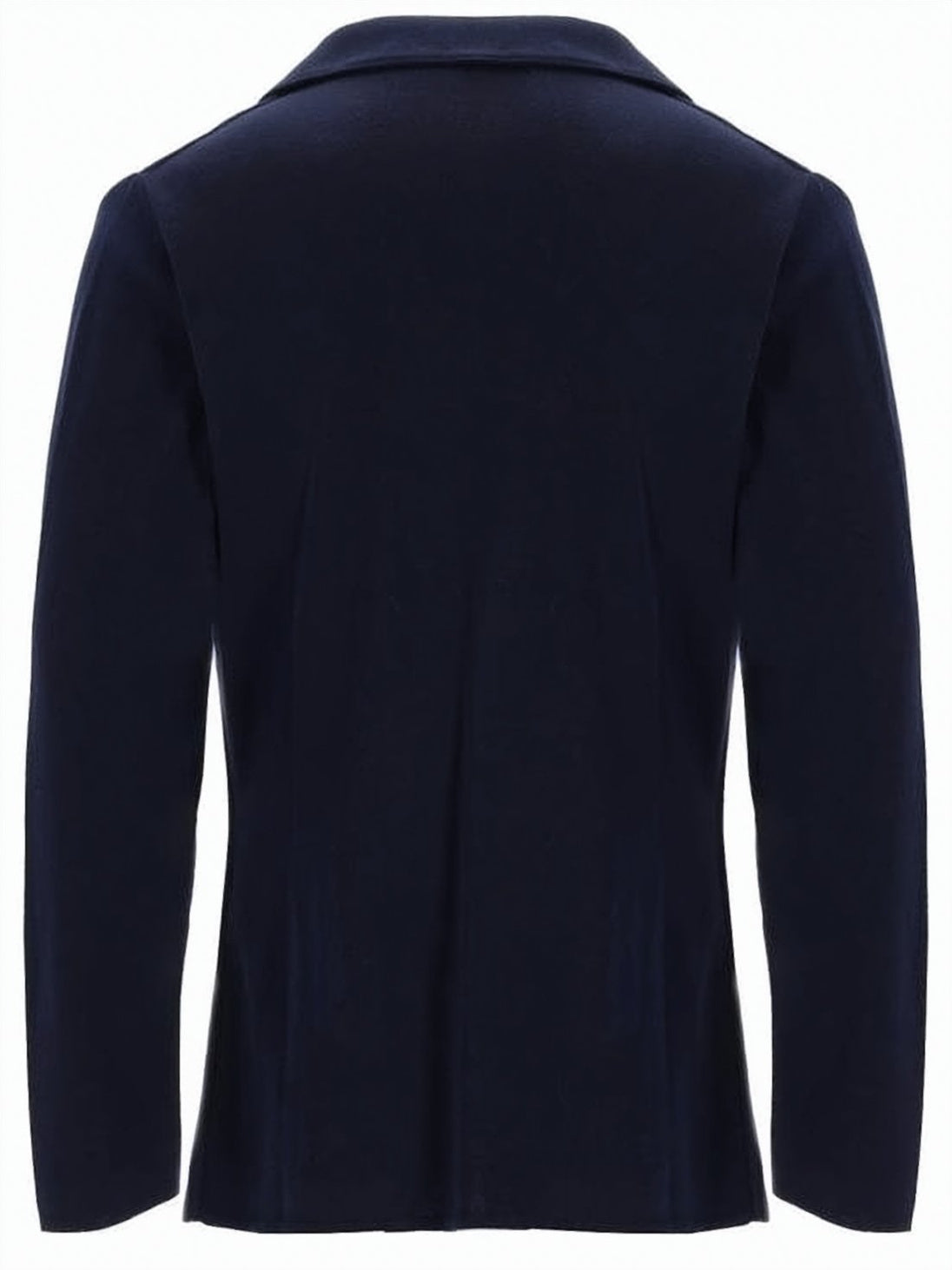 Tailored Fit Navy Cotton Jacket