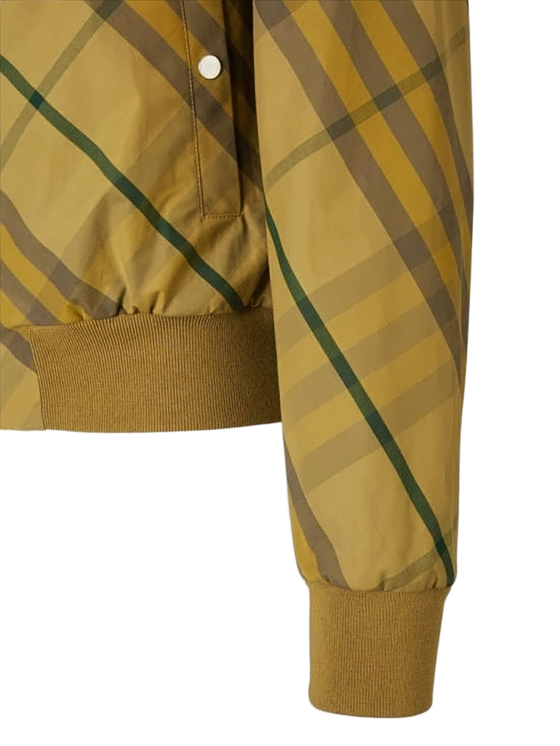 Classic Check Pattern Burberry Bomber Jacket